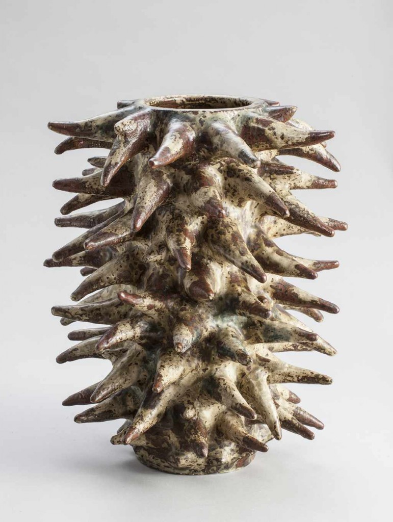 Axel Salto: Vase i den sirende stil. Ca. 1947